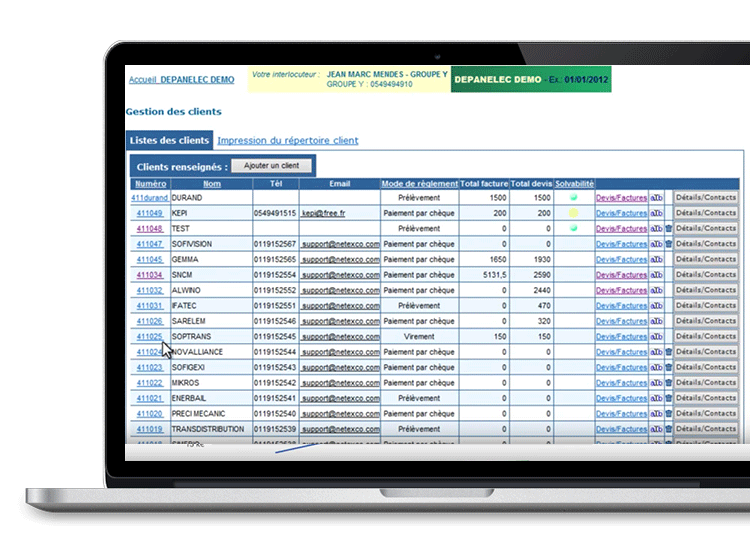 Gestion commerciale