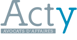 Acty. Avocats d'affaires. Logo